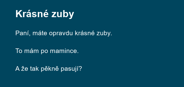 Krásné zuby