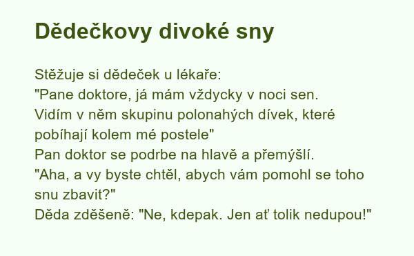 Dědečkovy divoké sny