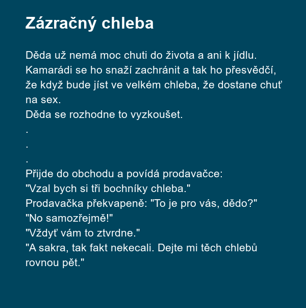 Zázračný chleba