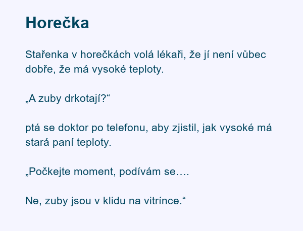 Horečka