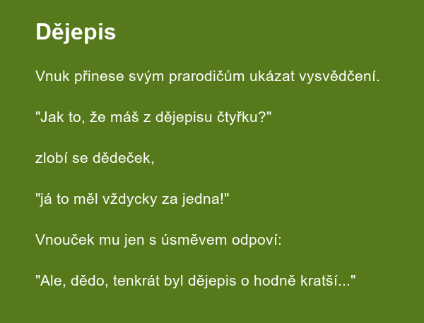 Dějepis