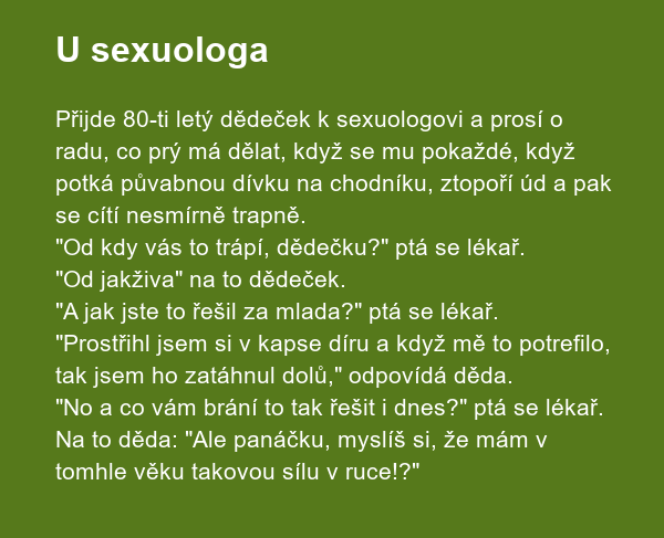 U sexuologa